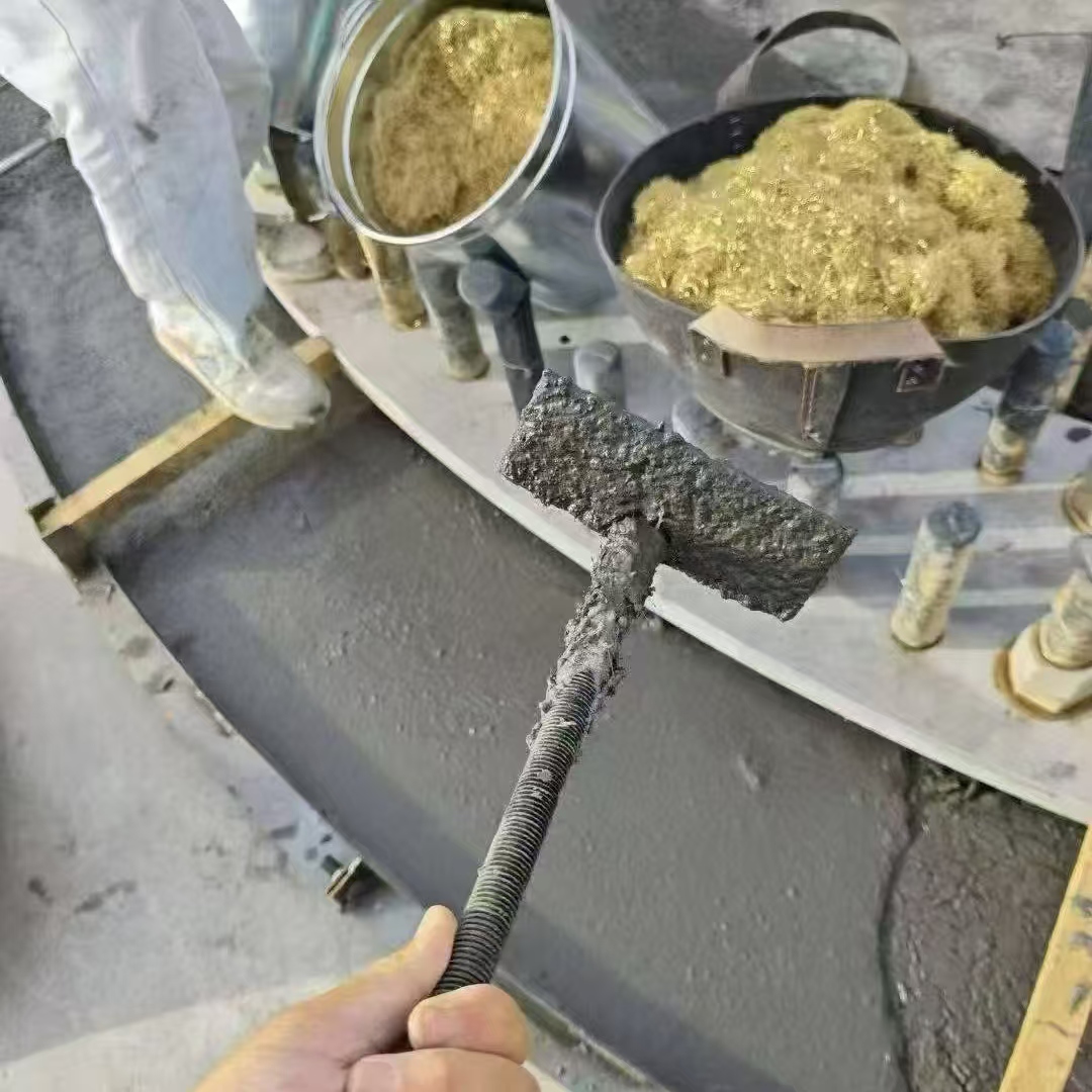 洞口C120钢纤维高强无收灌浆料 轧机压缩机汽轮机发电机锻压设备底座灌浆材料